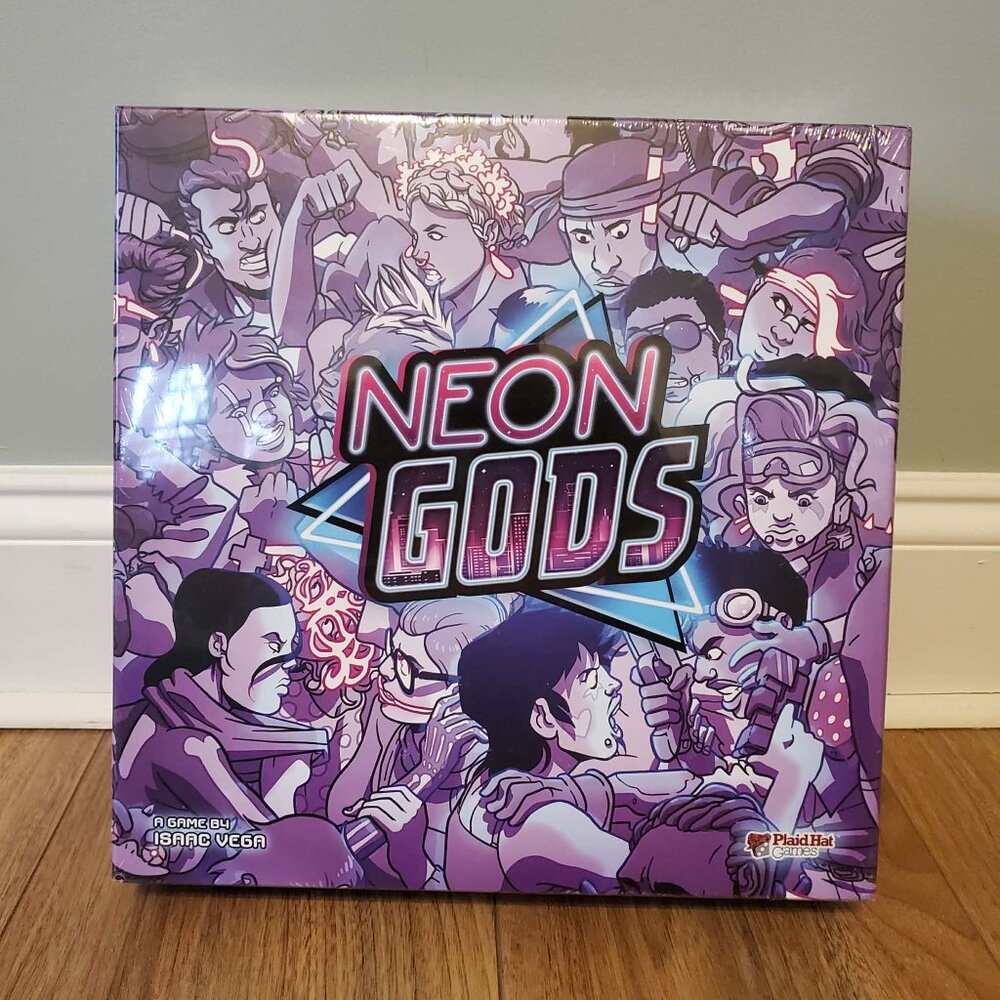 NEW SEALED Neon Gods Board Game